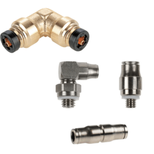 Conexões de latão push-to-connect