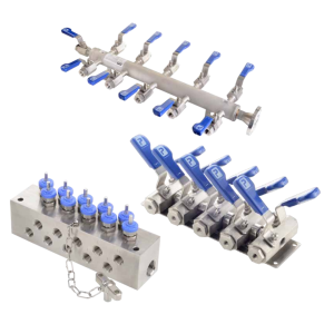 Manifolds de distribuição para instrumentação de processo